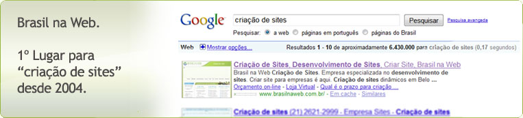 Locadata agora &eacute; Brasil na Web - Hospedagem de sites